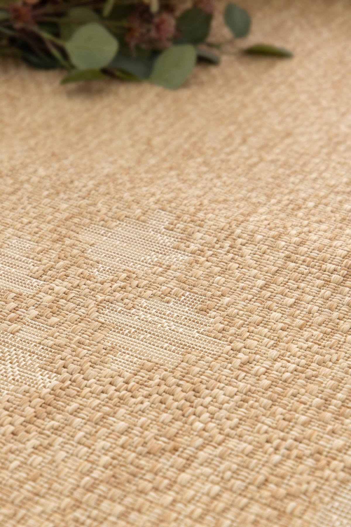 TEPPICH für Innen- und Außenbereiche im Jute-Look beige - Beige, Textil (200/290cm) - AFK Living