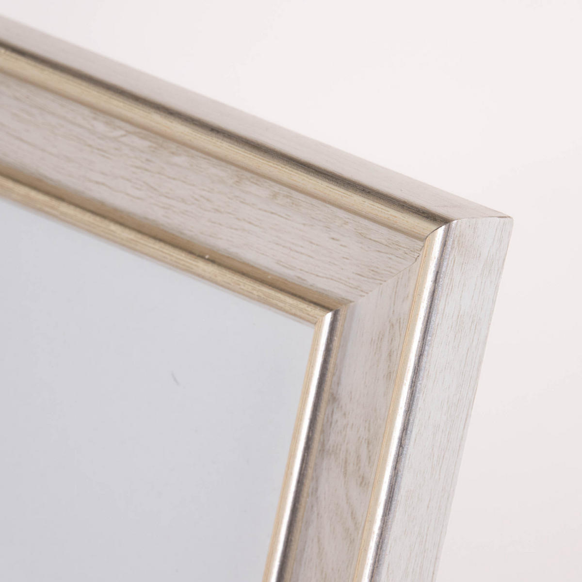 BILDERAHMEN Holzoptik Weiß 23,7/1,3/29 cm - Weiß, Kunststoff (16.1/21.3/1.3cm) - Home Styling Collection