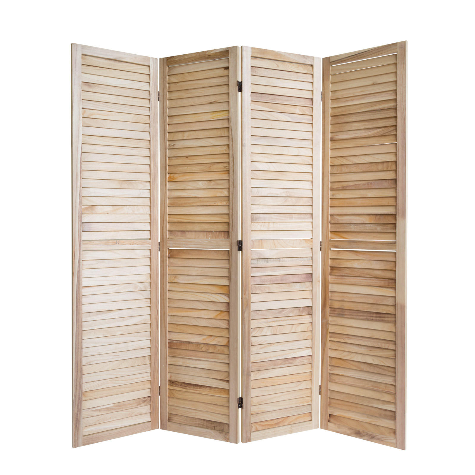 PARAVENT 160/170 cm Natur - Naturfarben, Holz (160/170/2cm) - Homestyle4u