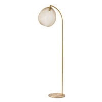 STEHLEUCHTE Moroc Gold Ø30/160 cm - Goldfarben, Metall (30/30/160cm) - Light & Living