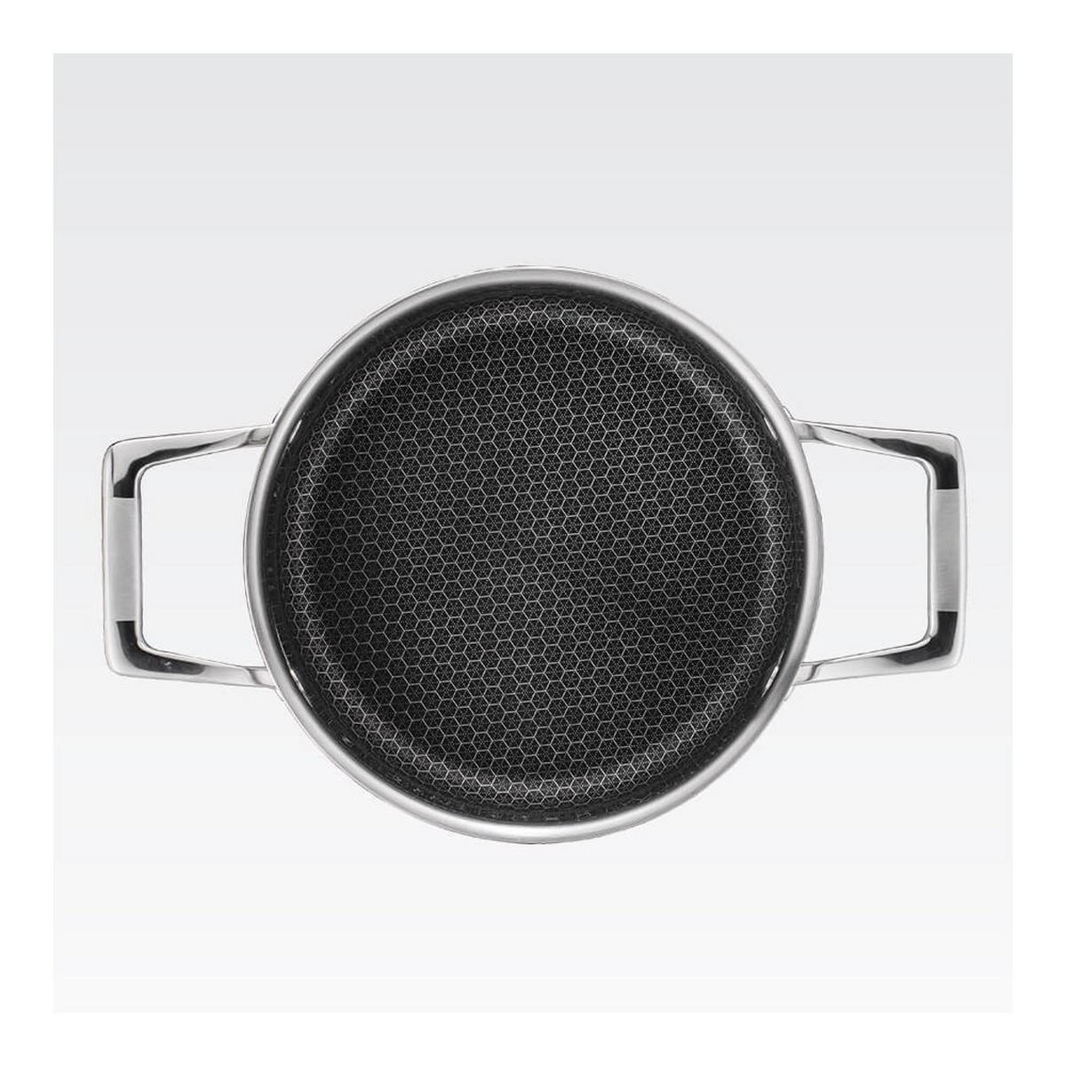 TOPF Silber 30/20/13 cm MR350420 - Silberfarben, Metall (20cm) - Maestro 