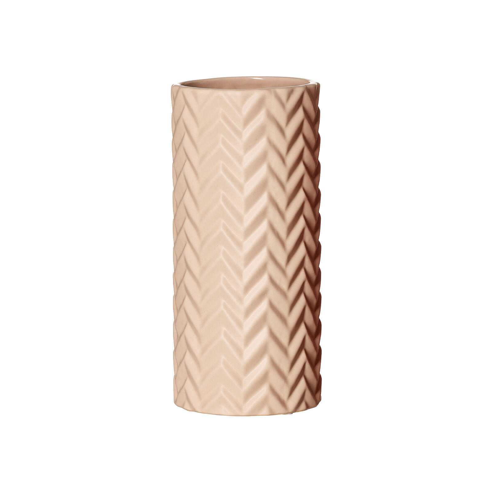 VASE Zick Zack Creme 25 cm - Creme, Keramik (25cm) - Ritzenhoff Breker