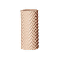 VASE Zick Zack Creme 25 cm - Creme, Keramik (25cm) - Ritzenhoff Breker