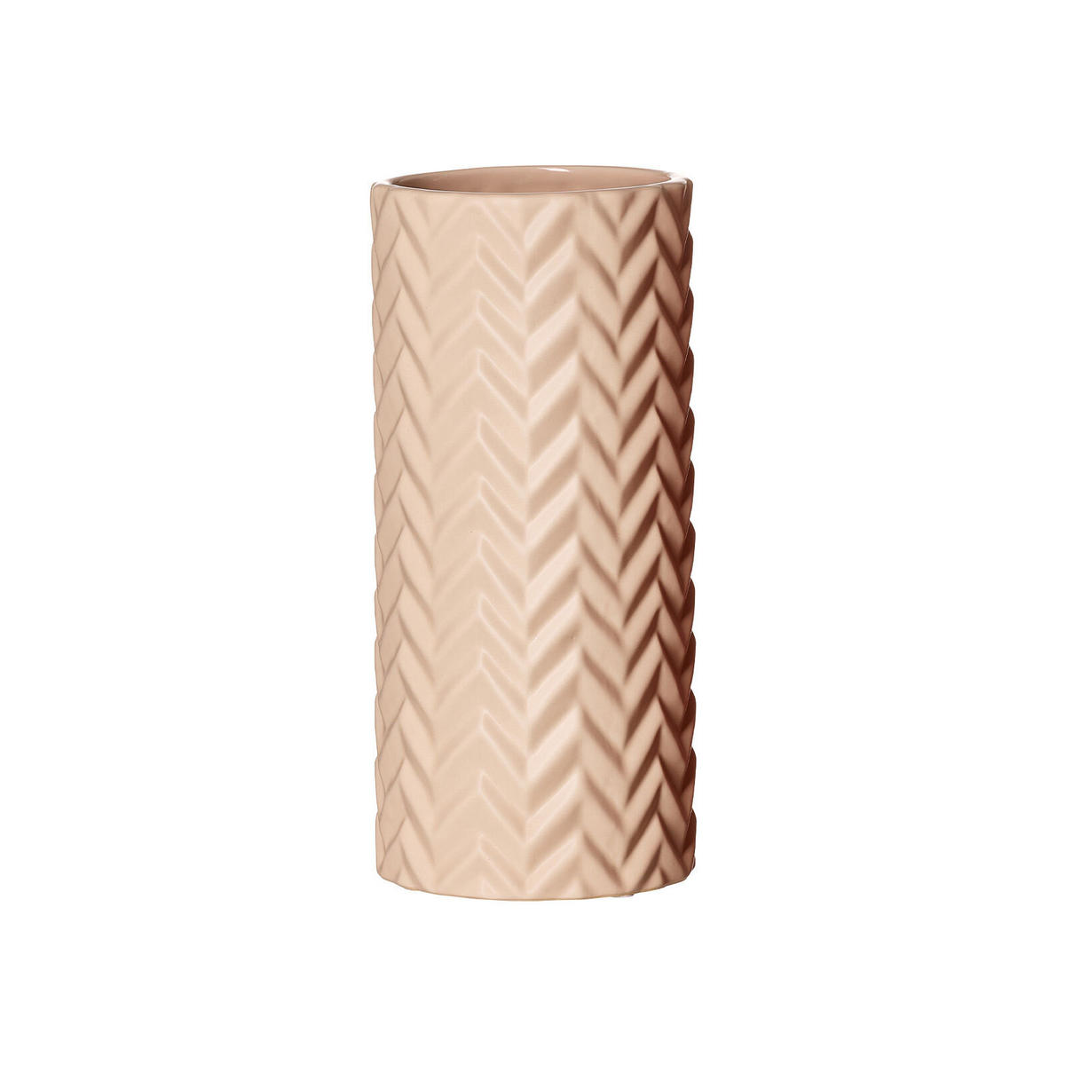 VASE Zick Zack Creme 25 cm - Creme, Keramik (25cm) - Ritzenhoff Breker