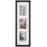 BILDERRAHMEN Stockholm Holzgalerie 3x10x15 cm, SCHWARZ - Schwarz, Holzwerkstoff (17.8/60.8/3cm) - walther design