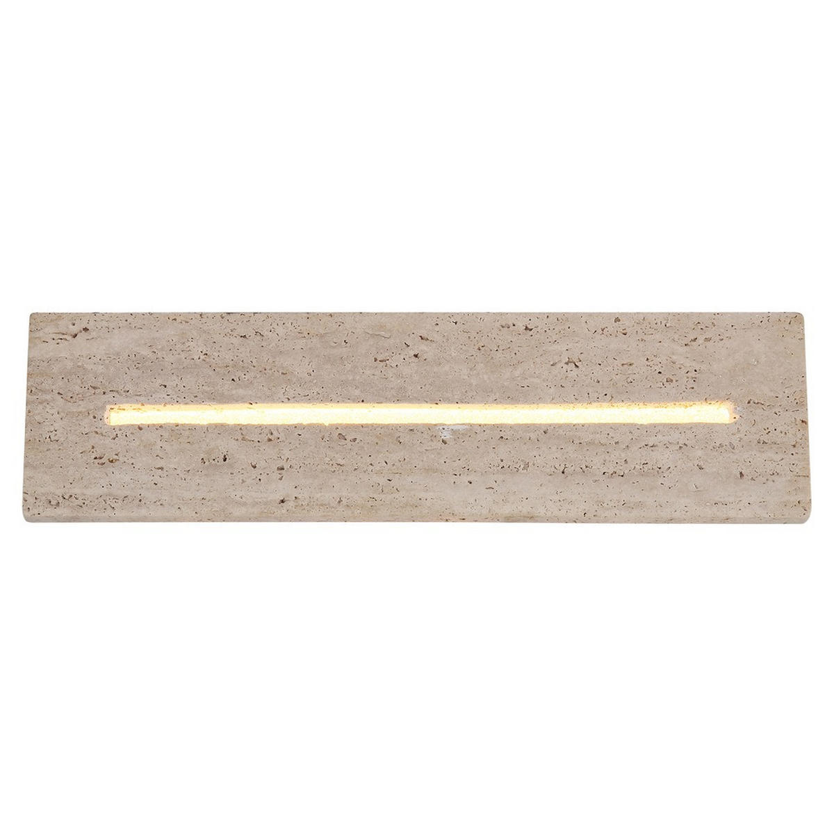 WANDLEUCHTE ROJAS Metall Marmor weiß matt, LED - Weiß, Metall (40/11/6cm) - Globo Lighting