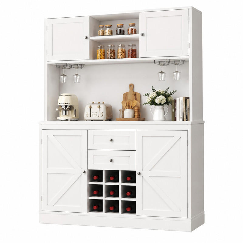 Meubliv Küchenschrank Weiß 40x188x120 cm