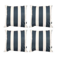 DEKOKISSEN 4er Set - Schwarz, Textil (43/43cm) - icon