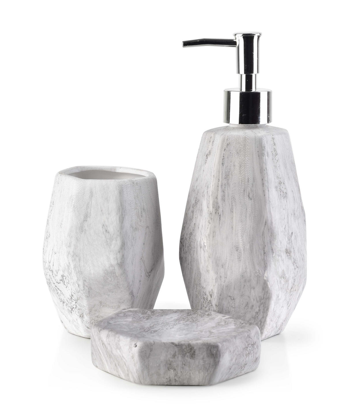 BADEZIMMERZUBEHÖR Odette Weiß 22/9/8.5 cm Keramik - Weiß, Keramik (9/8.5/22cm) - Mondex