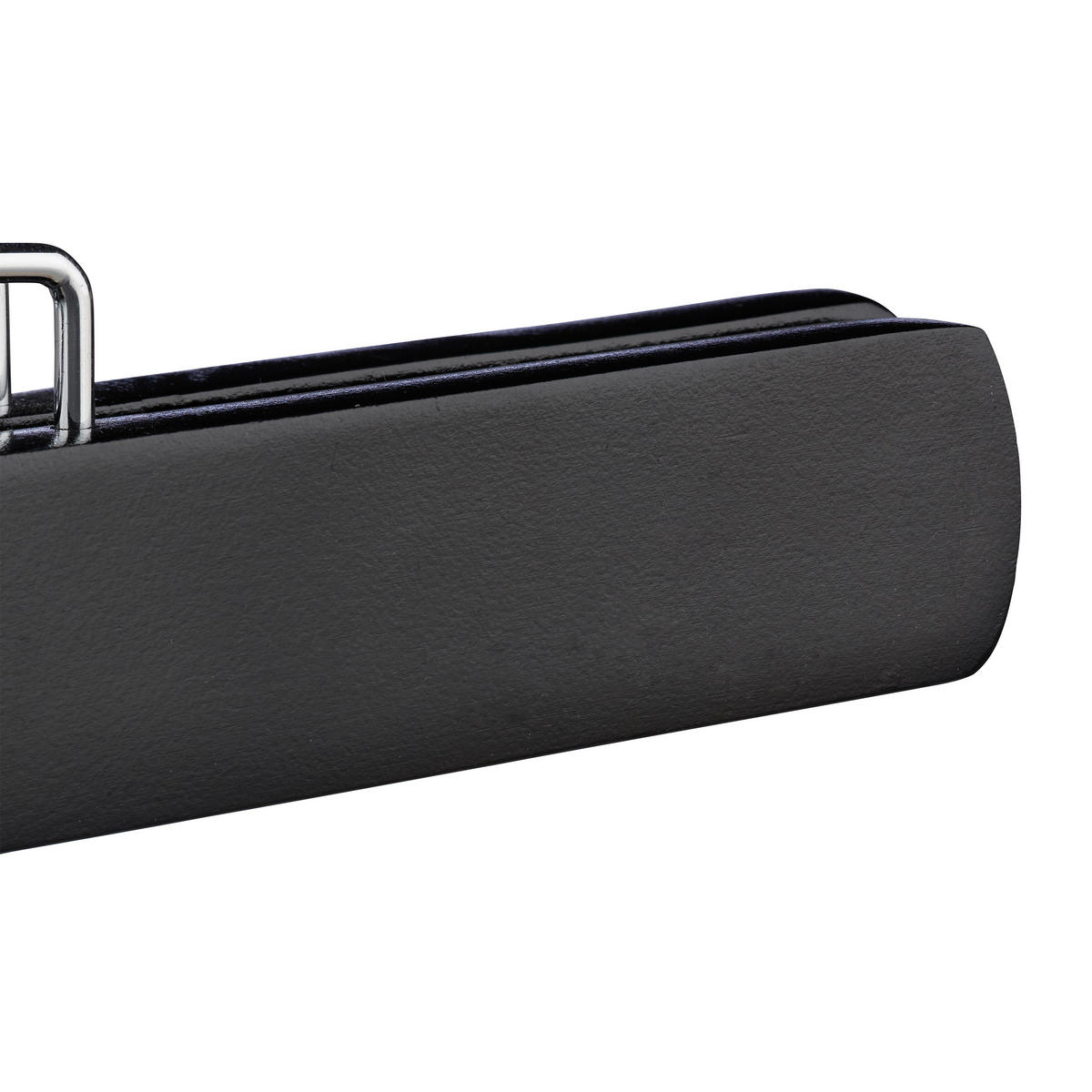 12XHOSENSPANNER - Schwarz, Holz/Textil (25/17/2.3cm) - Relaxdays