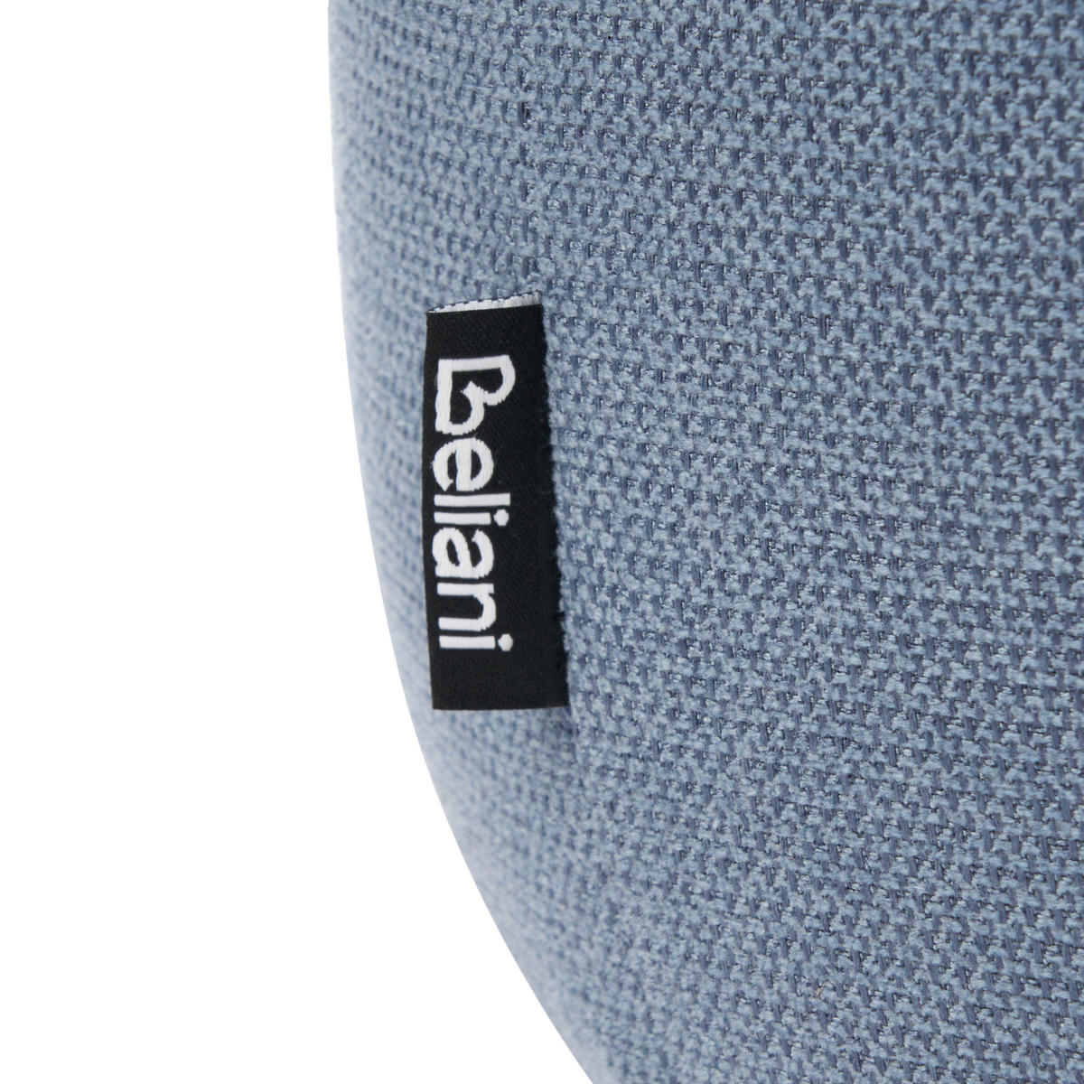 POLSTERBANK Stoff Hellblau Juno - Beige, Textil (69/38/38cm) - Beliani
