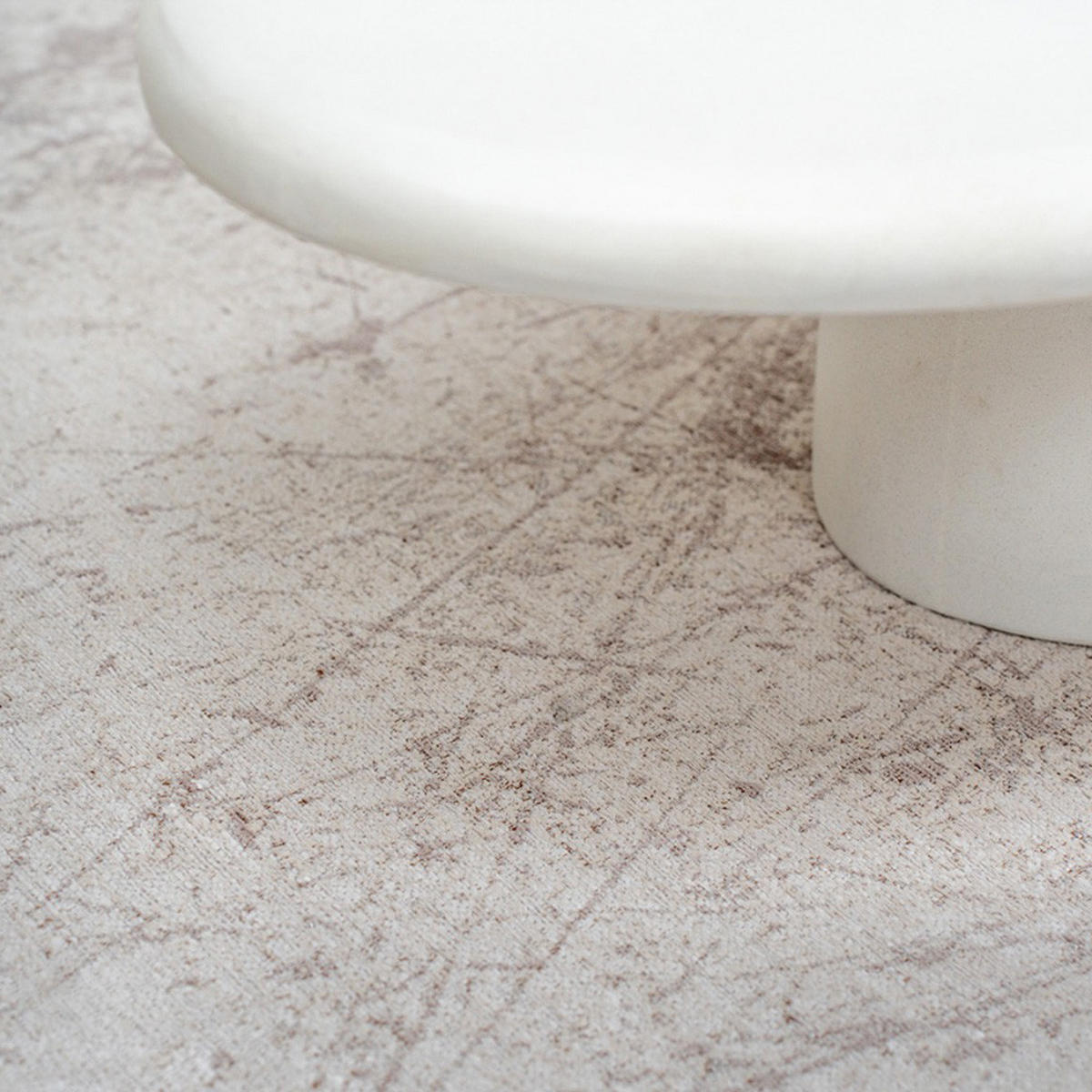 TEPPICH Albatre Mad Men Sol 140/140 cm - Grau, Textil (140/140cm) - Louis De Poortere