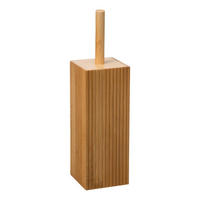 WC-BÜRSTE mit Bambushalter Terre 10/10/37 cm - Braun, Naturmaterialien (10/37/10cm) - 5five Simply Smart