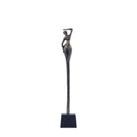 SKULPTUR Ciwan Gold 10/10/63cm - Goldfarben, Metall (10/63/10cm) - PTMD Collection