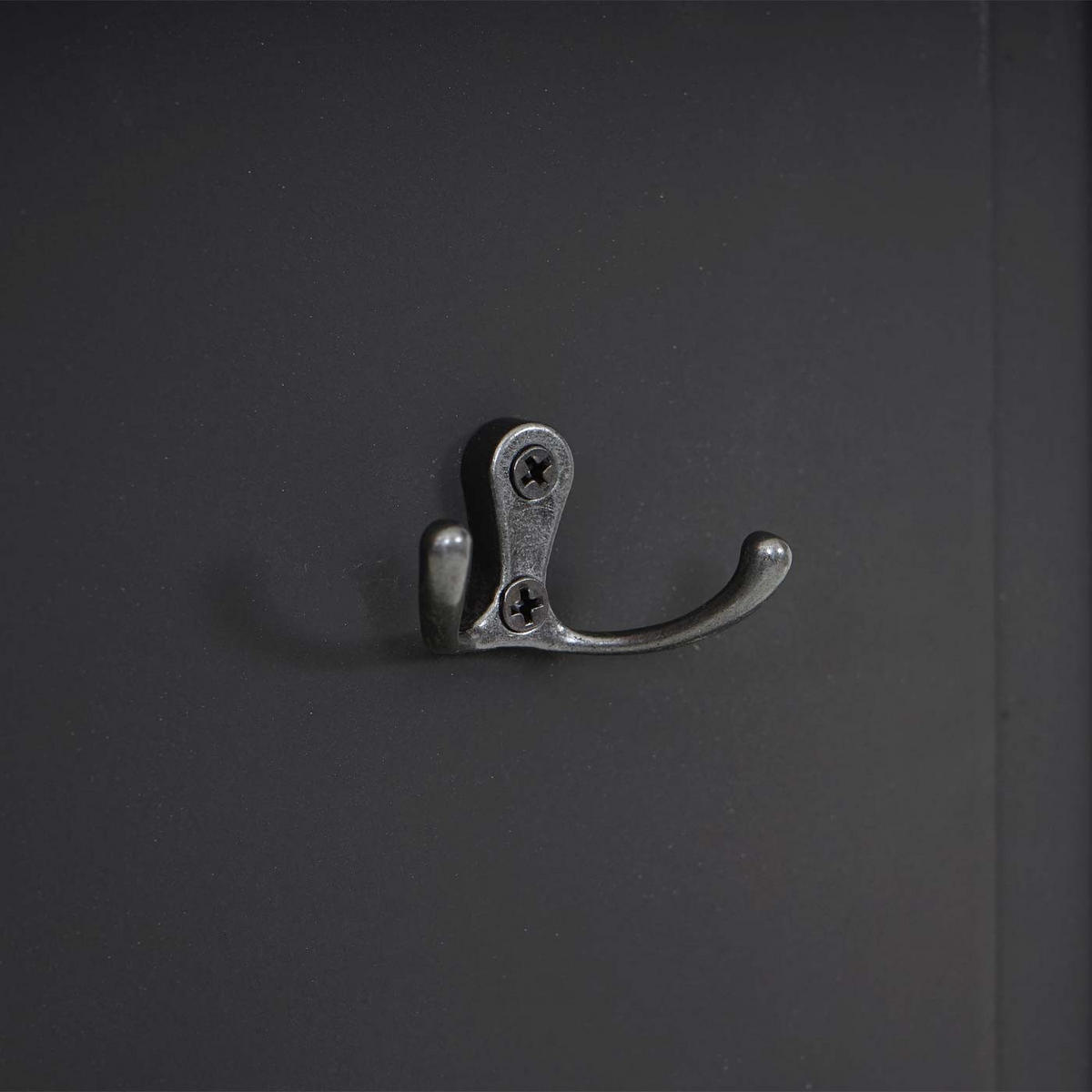 WANDGARDEROBE Grau 2er-Set - Grau, Holz (28/109/5cm) - MCW