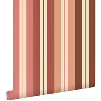 TAPETE Streifen 50 x 900 cm - Terracotta, Papier (50/900cm) - ESTAhome