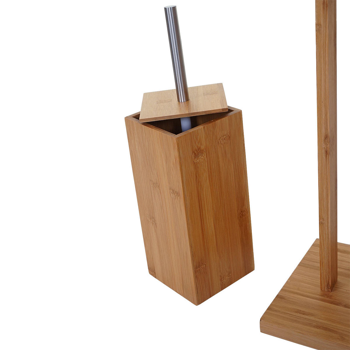 WC-PAPIERHALTER Braun - Braun, Holz (24/83/20cm) - MCW