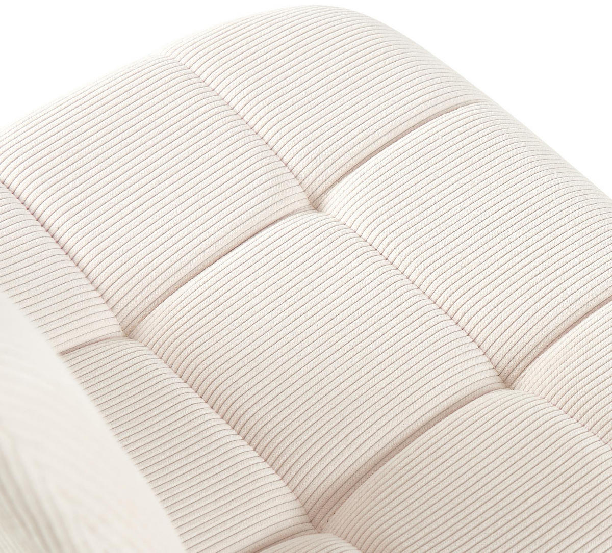 STUHL Cord Creme - Creme, Textil/Metall (45/84/55cm) - CLP