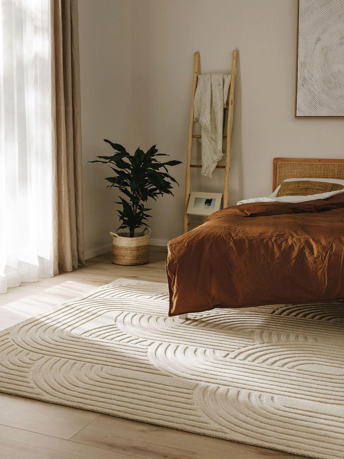 WOLLTEPPICH Nuria Cream 120x170 cm - Creme, Textil (120/170cm) - benuta Pure