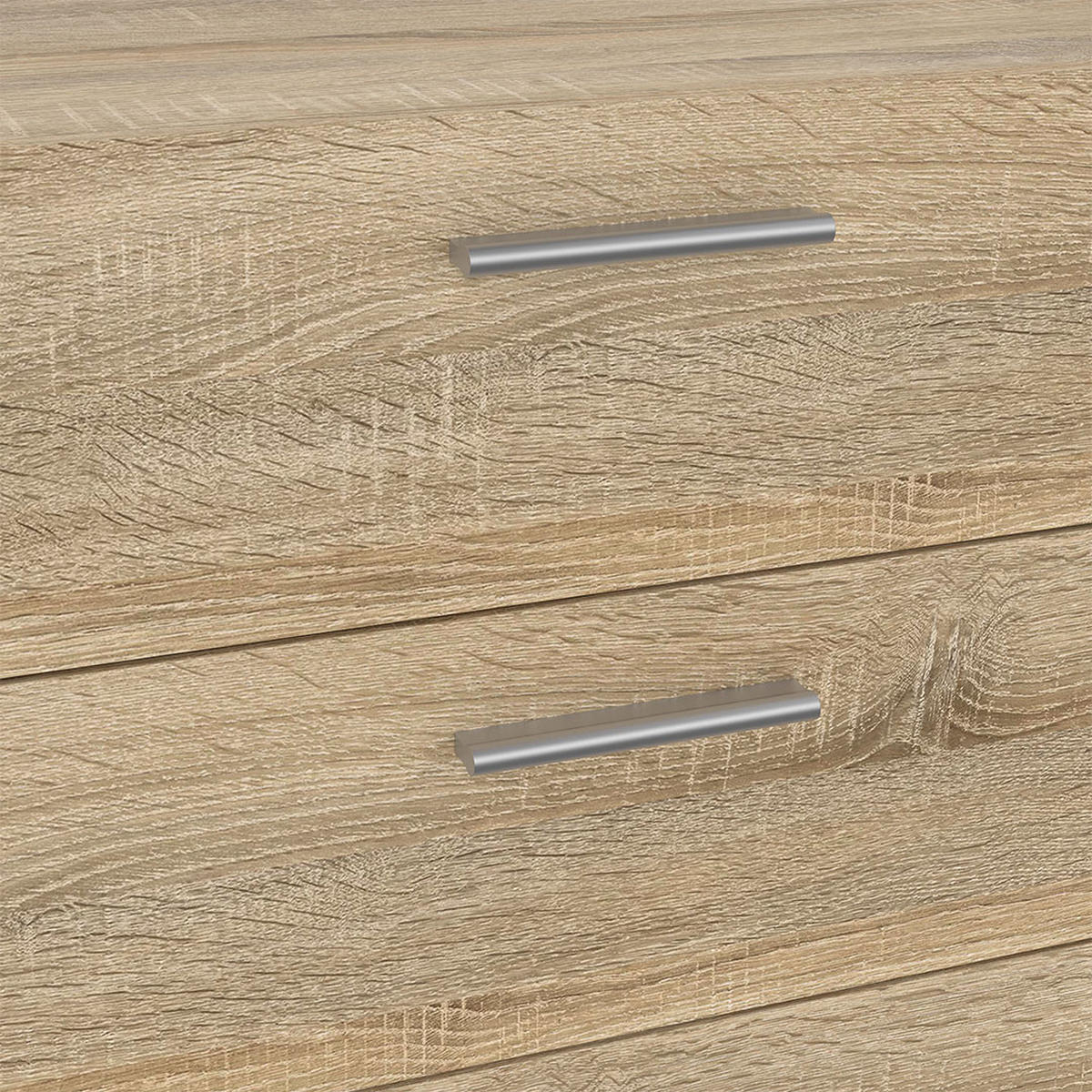KOMMODE, Pepe, Eiche, Holzwerkstoff, 140 x 40 x 82 cm - Eichefarben, Holzwerkstoff (140/82/40cm) - ebuy24