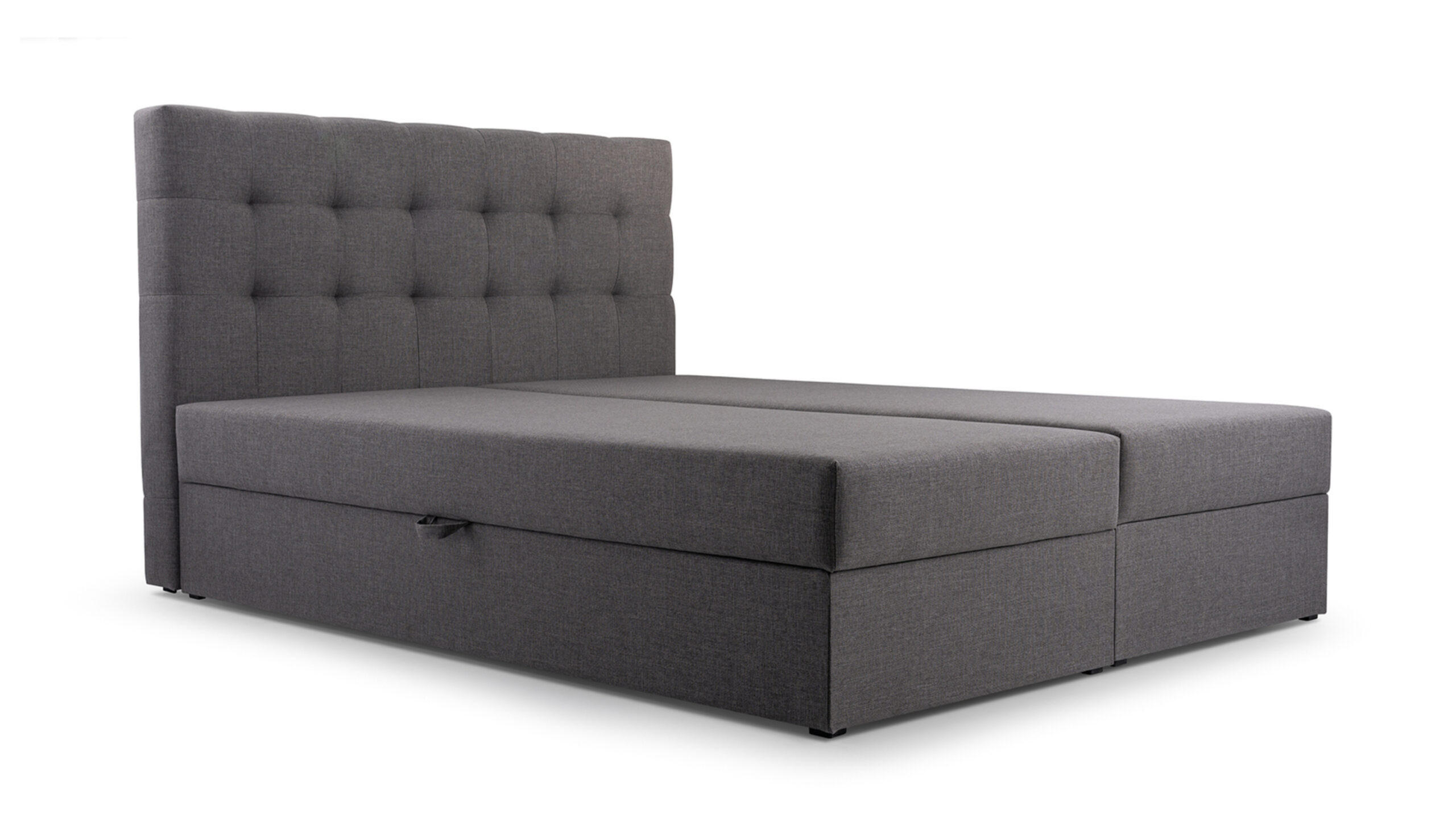 BETT - Boxspringbett 180x200 - 05 Hugo 15 - Rosa - Rosa, Holz (180/200cm) - Möblo