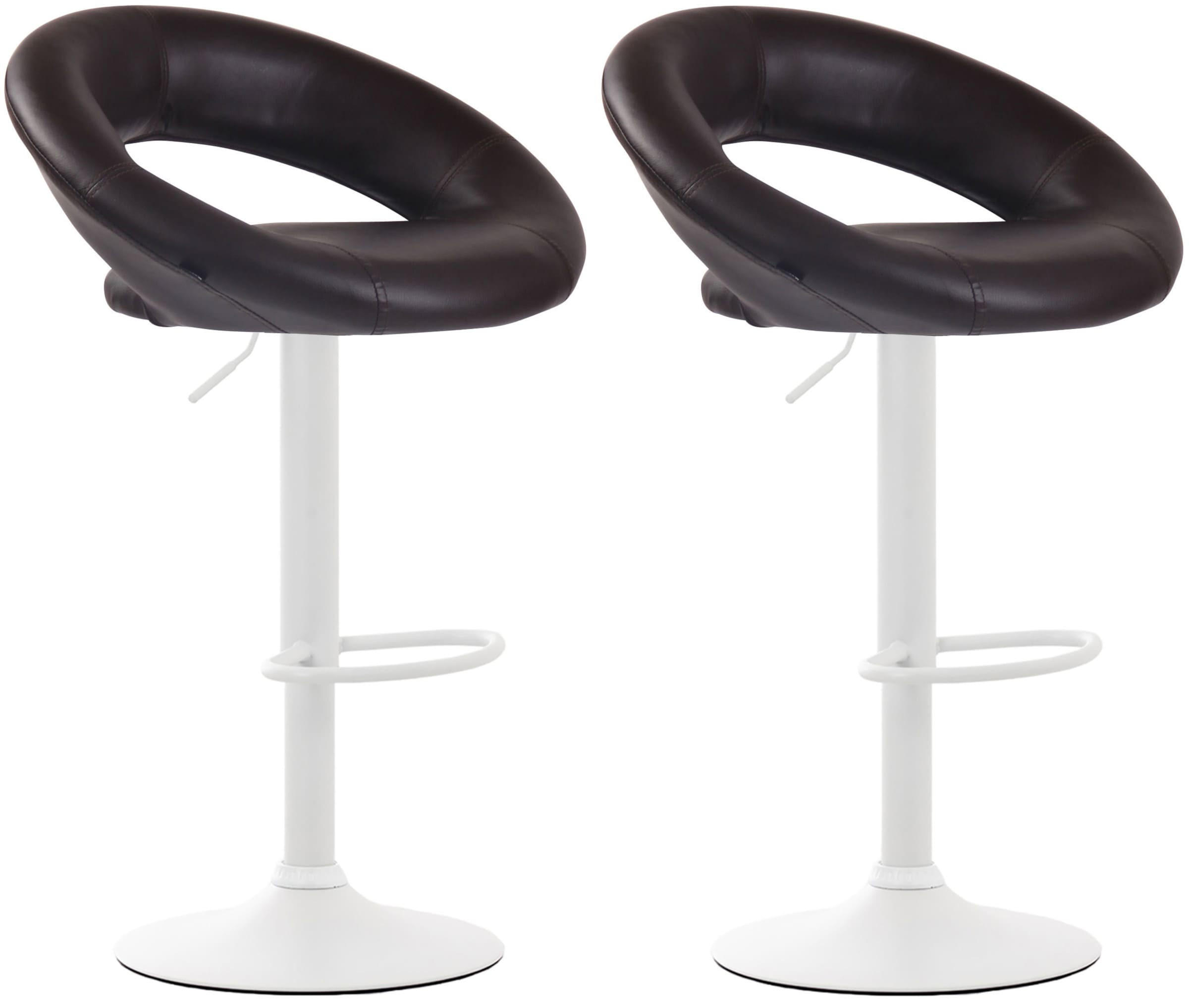 furnicato Barhocker Braun 53x80x47 cm