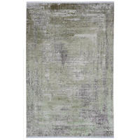 TEPPICH modern Wohn-/Schlafzimmer Viskose BRODERIE Grün 240x240 cm - Grün, Textil (240/240cm) - Novatrend