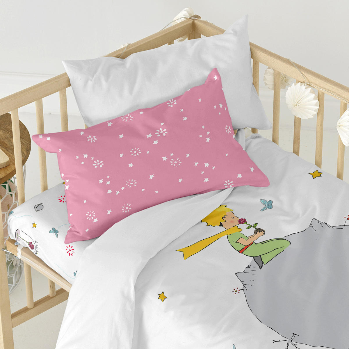 BETTBEZUG 2er-Set teiliges campagne 115x145 cm (kinderbett) mehrfarbig - Multicolor, Textil (115/145cm) - Happy Friday