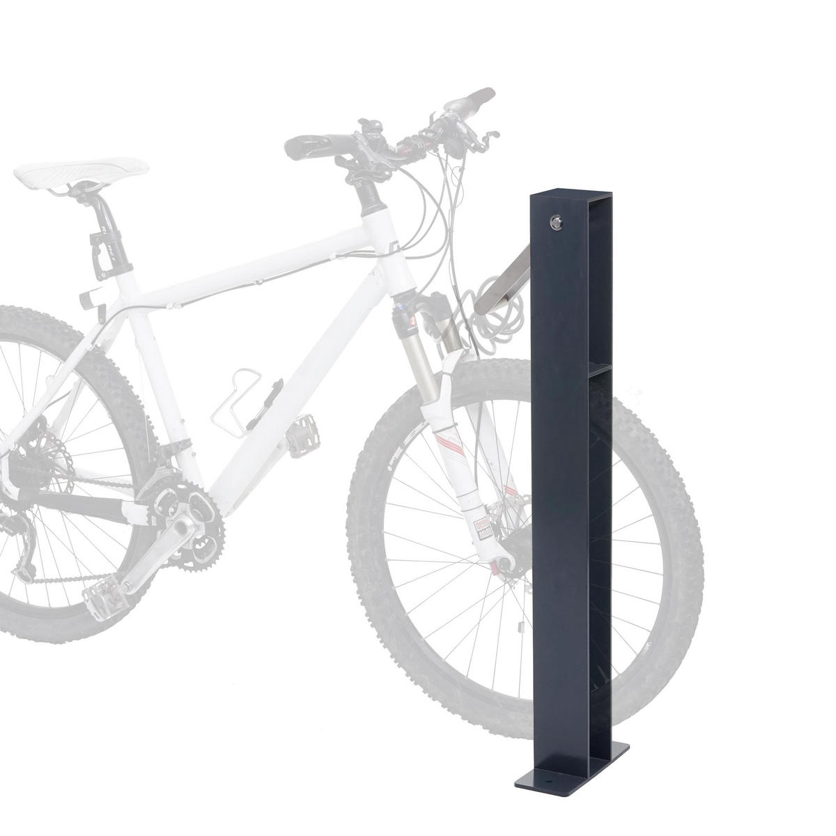 FAHRRADSTÄNDER 96x24x10cm Anthrazit - Anthrazit, Metall (24/96/10cm) - PROREGAL