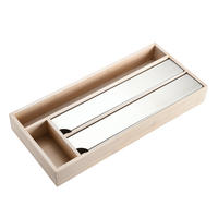 FOLIEN- UND PAPIERSPENDER Bambus 42/19 cm - Beige, Naturmaterialien (19/5.4/42cm) - Kesper