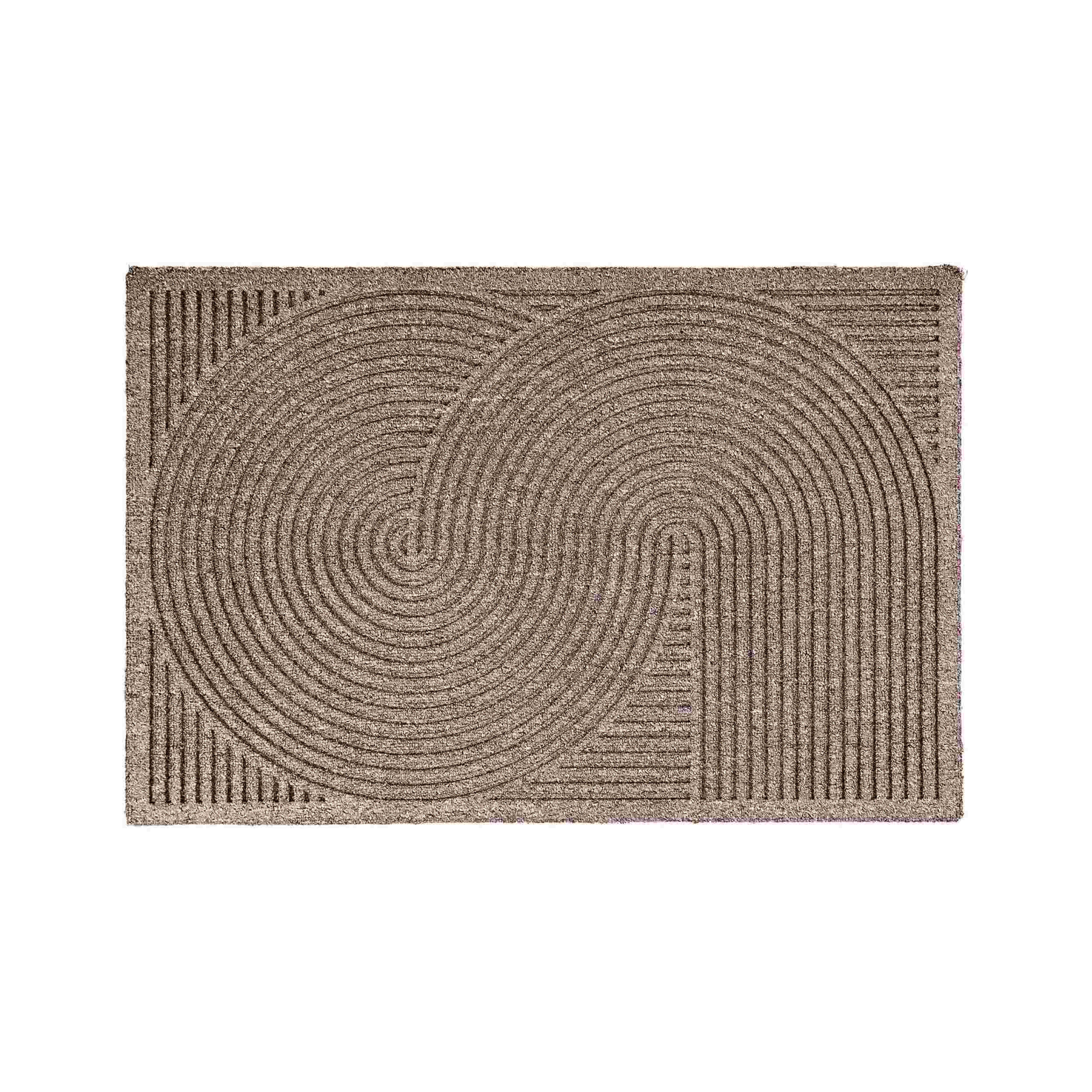 RUTSCHFESTE FUßMATTE GRAPHIC DELUXE - Braun, Textil (60/90cm) - Astra