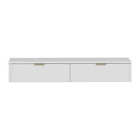KONSOLENTISCH - 120 cm x 35 cm - holz - weiß Fralyn - Weiß, Holz (35/120/20cm) - Vente-Unique