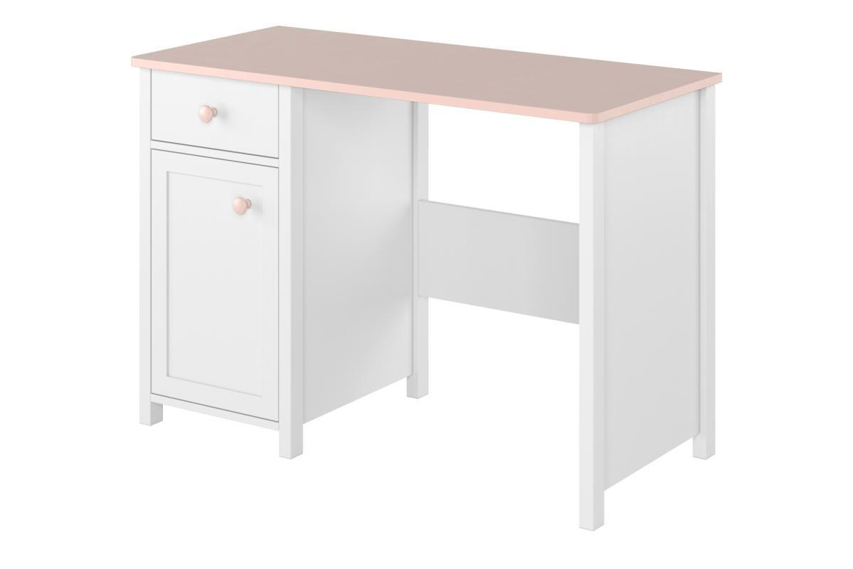 KINDERSCHREIBTISCH GIGLU - Weiß, Holzwerkstoff (110/76/52cm) - KONSIMO®
