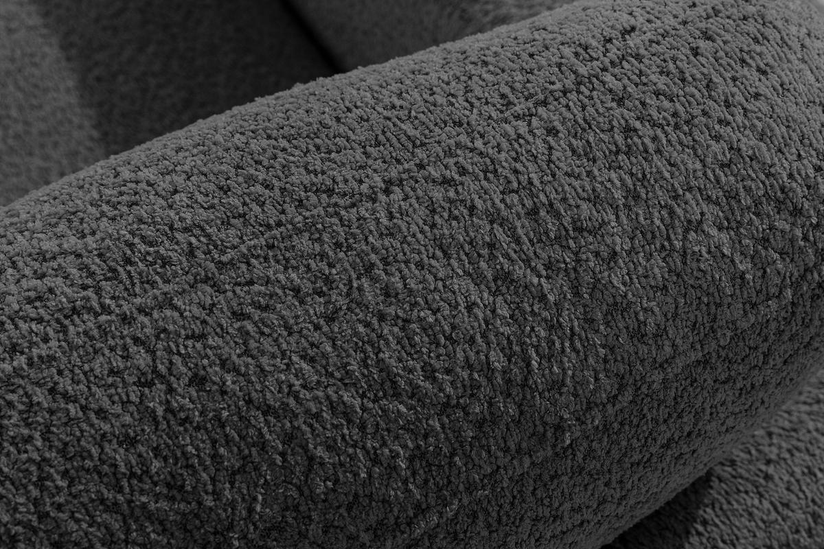 3-SITZER SOFA ZUCCO, Graphit - Graphitfarben, Holz/Holzwerkstoff (292/85/100cm) - KONSIMO®