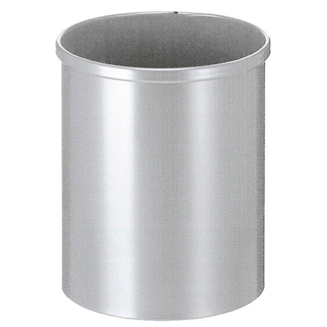 Proregal Papierkorb Silber 25.5x30.5x25.5 cm