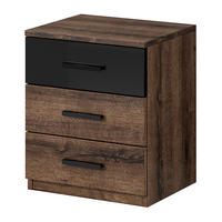 NACHTTISCH COSMICO 47/56/42 cm Braun - Braun, Holzwerkstoff (47/56/42cm) - MASSENO