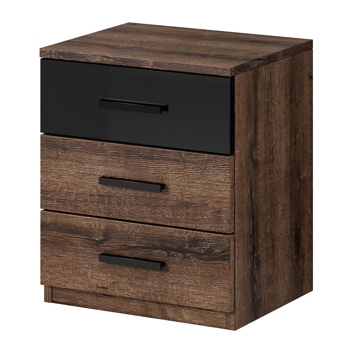 NACHTTISCH COSMICO 47/56/42 cm Braun - Braun, Holzwerkstoff (47/56/42cm) - MASSENO