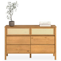 KOMMODE CEFIRA Eiche - Eichefarben, Holz (132/83/40cm) - IDIMEX