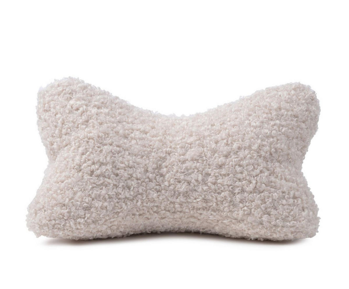 LESEKISSEN Rolf Weiß 40x25cm - Weiß, Textil (40/25cm) - Ambiente Trendlife by Gözze