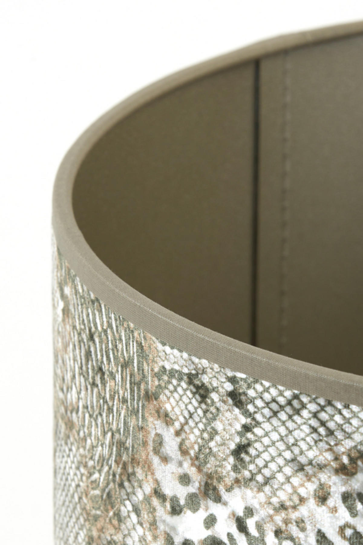LAMPENSCHIRM Keyon Braun Ø40/30 cm - Braun, Textil (40/40/30cm) - Light & Living