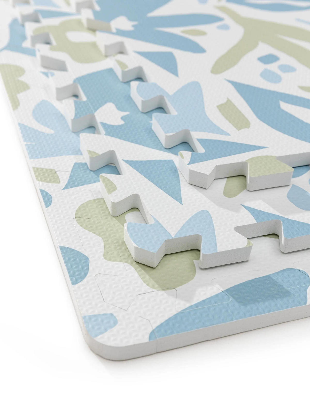 SPIELMATTE Flora Blau 120x180 cm - Blau, Textil (120/180cm) - Lytte