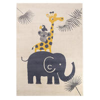 KINDERTEPPICH mehrfarbig - Multicolor, Textil (160/230cm) - AFK Living