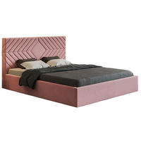 BETT Rosa OLDO 2 Mit Bettkasten 160x200 cm - Rosa, Textil (160/200cm) - Sepro Meble