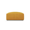 POUF Ruby aus strukturiertem Stoff gelb - Gelb, Textil (93/40/93cm) - Micadoni