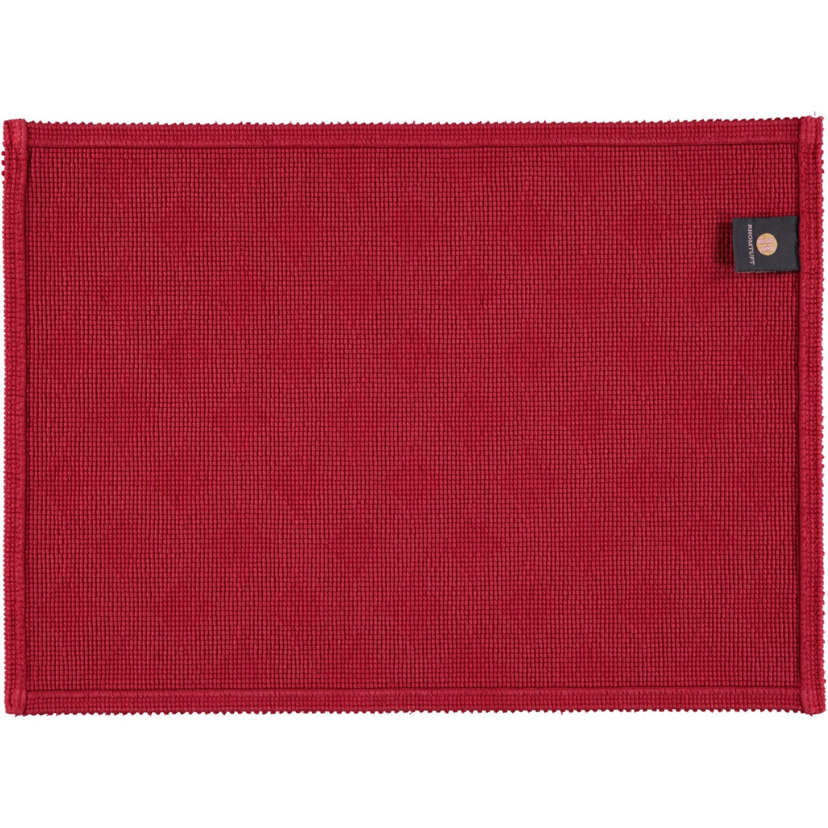 BADEMATTEN SEASIDE CARDINAL - 349 - Rot, Textil (50/70cm) - Rhomtuft