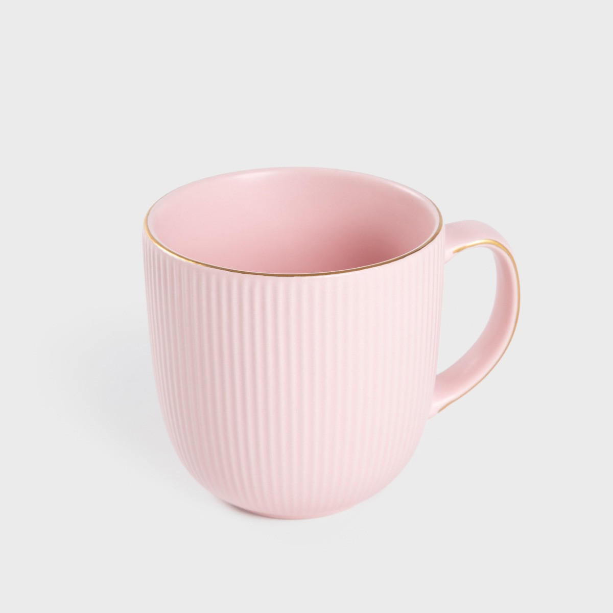 BECHER Bamako rosa 0,35 l - Rot, Keramik (0.35L) - Homla