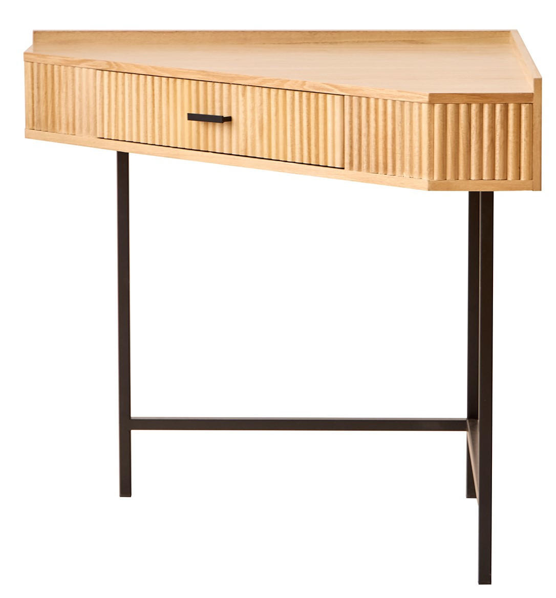 SCHREIBTISCH Rechteckig Braun 80 x 80 x 78 cm - Braun, Holz (80/80/78.5cm) - Nordlys