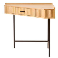 SCHREIBTISCH Rechteckig Braun 80 x 80 x 78 cm - Braun, Holz (80/80/78.5cm) - Nordlys