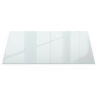 TISCHPLATTE 120x60 cm - Transparent, Glas (60/120/0.4cm) - Wallfluent