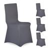 4XSTUHLHUSSEN - Anthrazit, Kunststoff/Textil (60/57cm) - Relaxdays